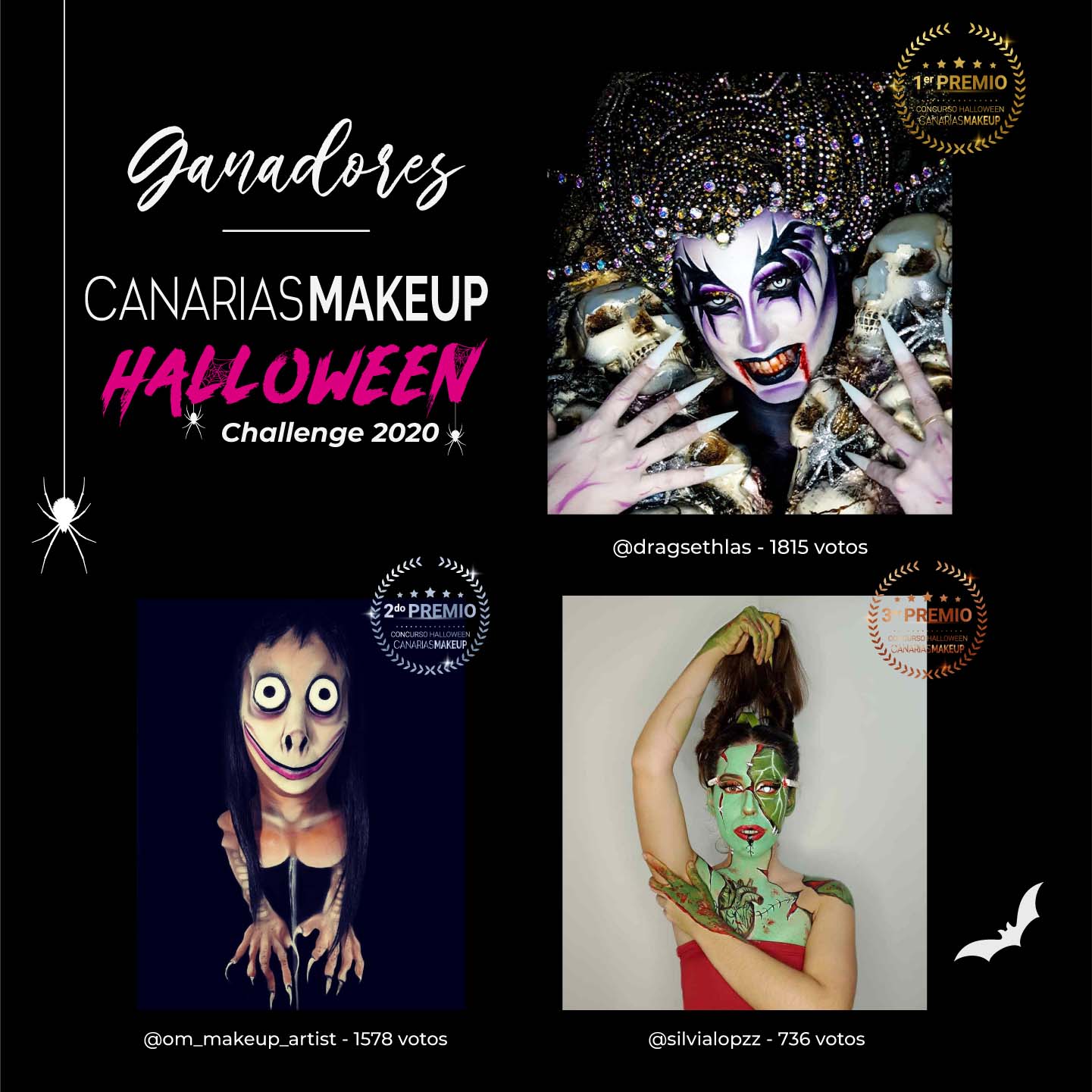 Canarias Makeup | Concurso de Maquillaje Halloween Challenge 2020